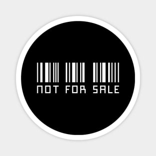 NOT FOR SALE, human rights awareness Magnet